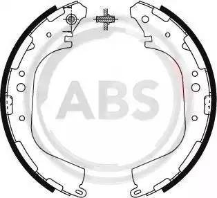 Колодки тормозные барабанные 8938 ABS